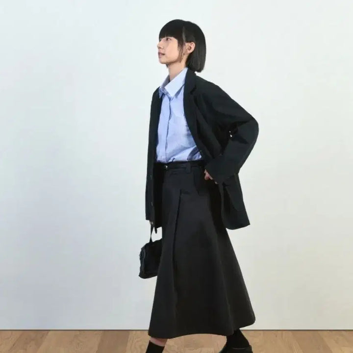 [BUNJANG] Havehad Relaxed Flare Long Skirt / 해브해드 릴랙스 플레어 롱스커트