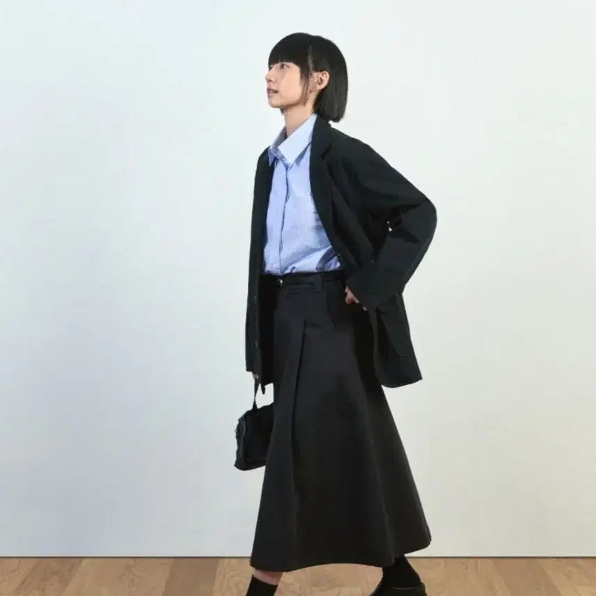 [BUNJANG] Havehad Relaxed Flare Long Skirt / 해브해드 릴랙스 플레어 롱스커트