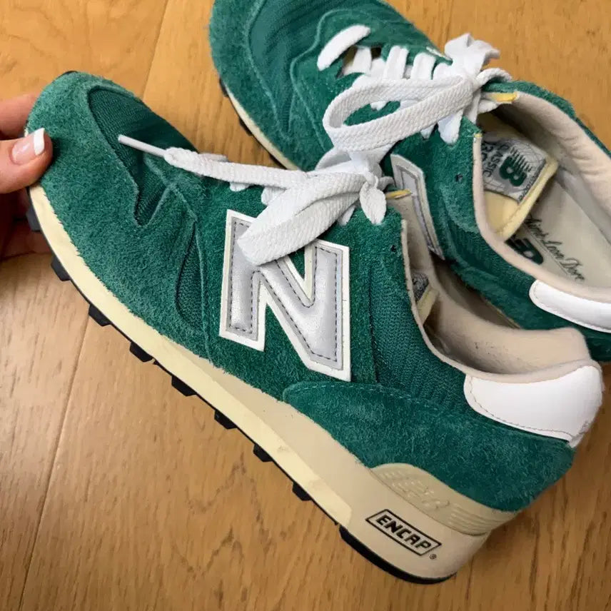 [BUNJANG] New Balance x Aime Leon Dore 1300 Botanical Green Sneakers / 뉴발란스 x 에메 레온 도르 1300 보타니컬 그린