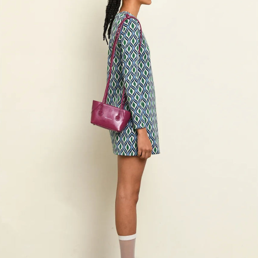 [BUNJANG] Margesherwood BOAT SHOPPER MINI (Purple Crinkle) Bag / 마지셔우드 BOAT SHOPPER MINI (purple crinkle)
