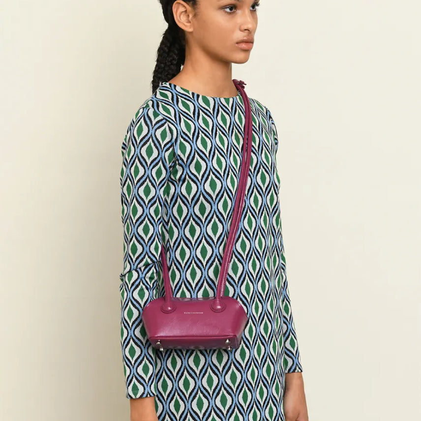 [BUNJANG] Margesherwood BOAT SHOPPER MINI (Purple Crinkle) Bag / 마지셔우드 BOAT SHOPPER MINI (purple crinkle)