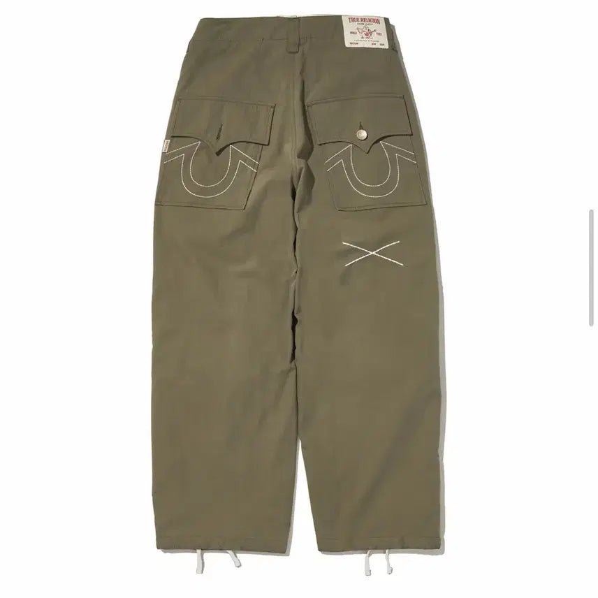 [BUNJANG] True Religion Grenade Pants Khaki (Size L) / 새상품(L)트루릴리젼 밀 그레네이드 팬츠 카키