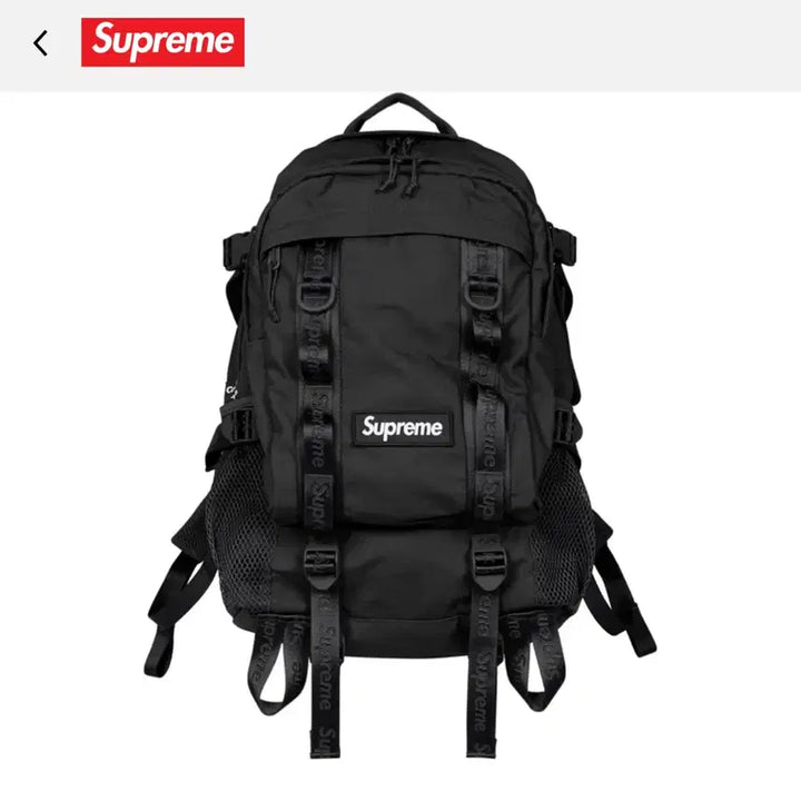 [BUNJANG] Supreme 26SS Backpack Black / 슈프림 26ss 백팩 블랙