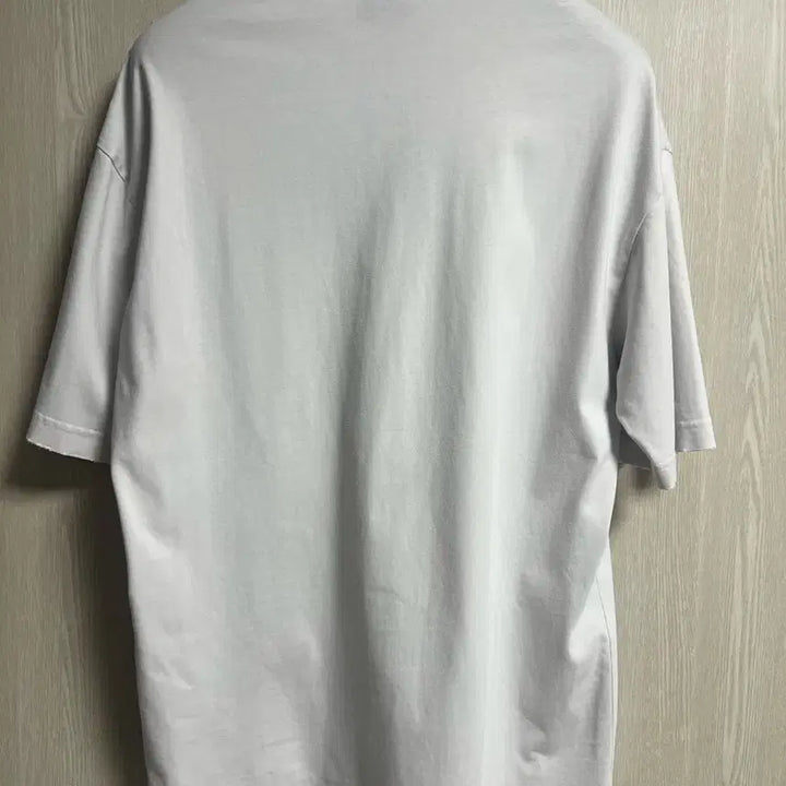[BUNJANG] Balenciaga Mirror Logo Washed T-shirt / [극미중고,국내매장판] 발렌시아가 미러로고 워싱 반팔 화이트