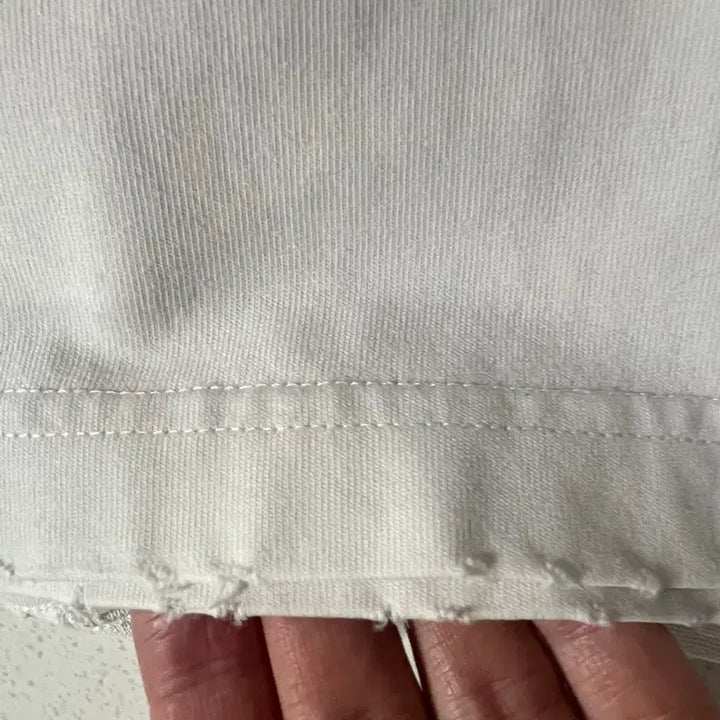 [BUNJANG] Balenciaga Mirror Logo Washed T-shirt / [극미중고,국내매장판] 발렌시아가 미러로고 워싱 반팔 화이트