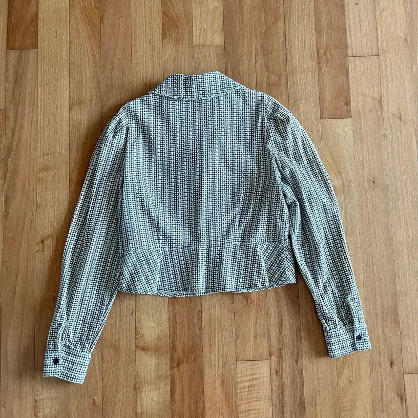 [BUNJANG] 8 Seconds Check Pattern Jacket Blouse / 에잇세컨즈 여성 상의