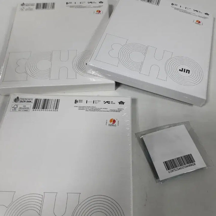 [BUNJANG] BTS Jin ECHO Album Bundle Set + Badge / 방탄소년단 진 ECHO 앨범 풀세트 + 뱃지