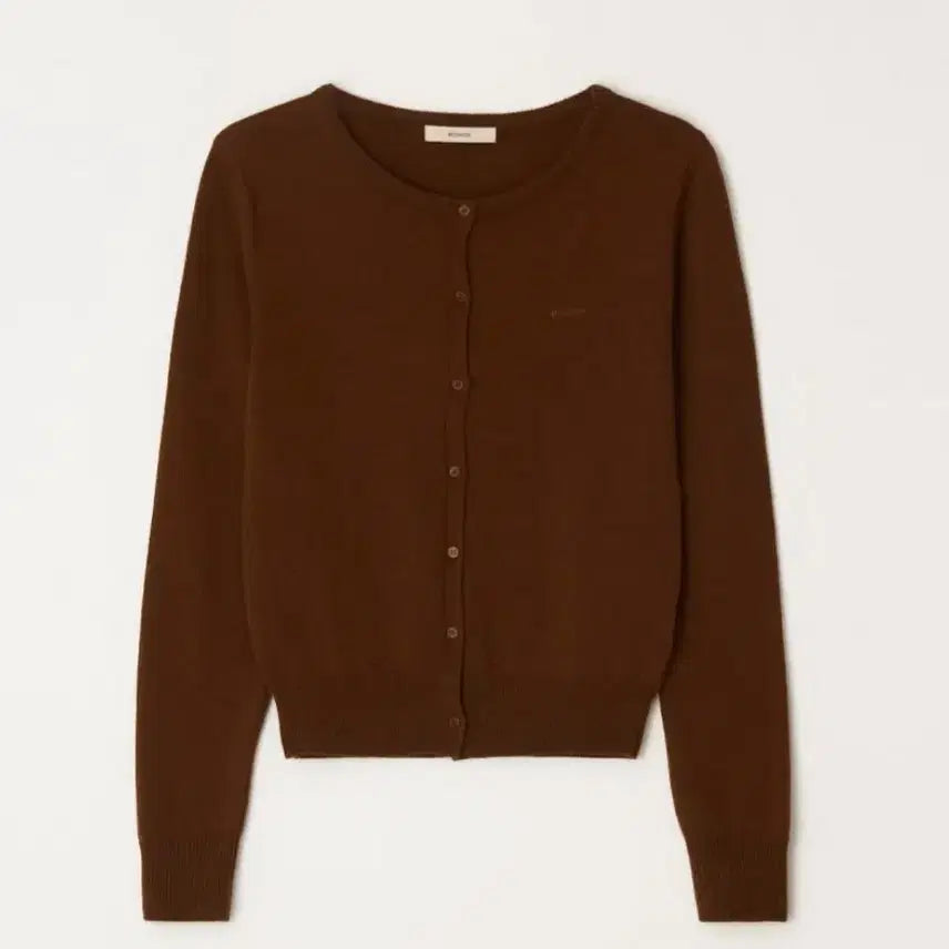 [BUNJANG] Hoas Raccoon Cardigan - Wine Color - New / 호와스 라쿤 가디건 와잉 새상품
