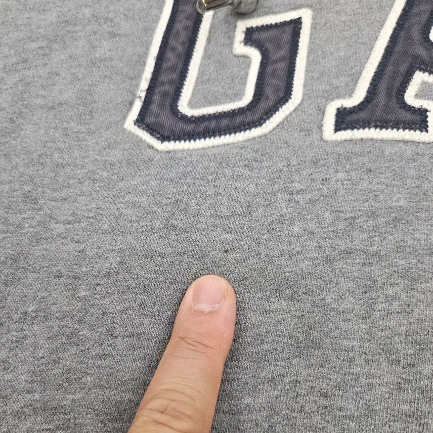 [BUNJANG] GAP Logo Gray Hoodie XL / [최종할인] GAP 갭 로고 그레이 후디 XL 105사이즈감