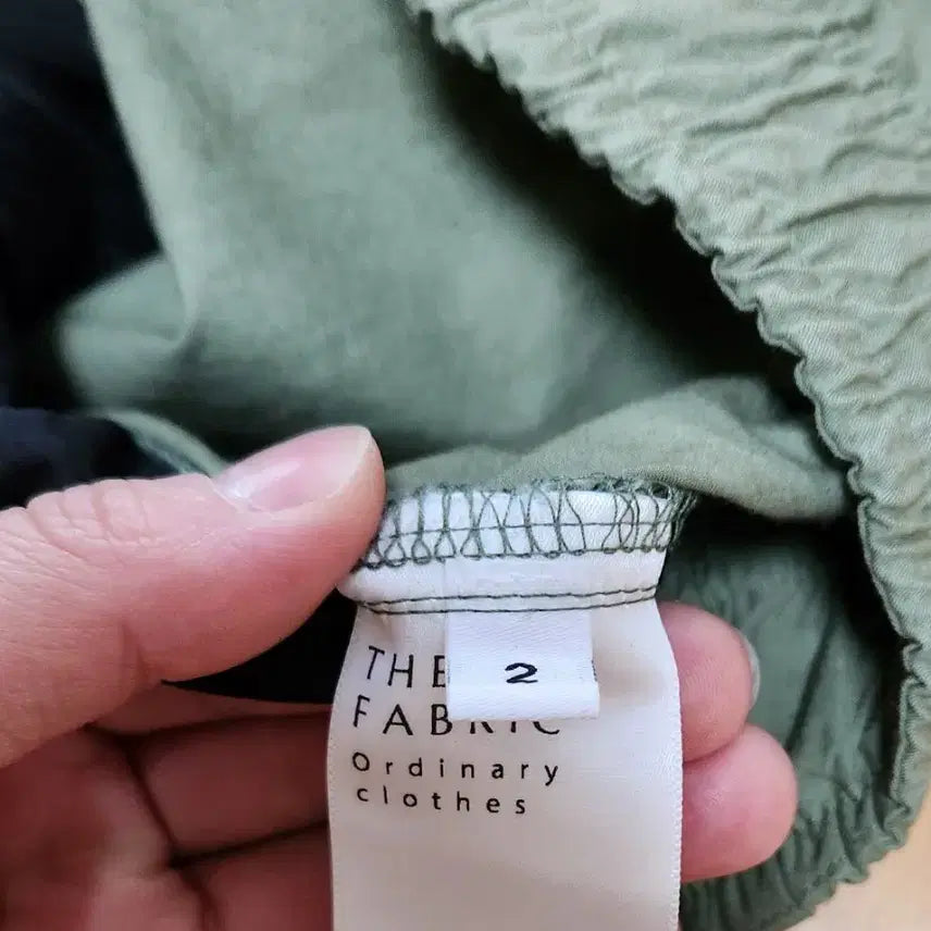 [BUNJANG] The Fabric Sunny Dry Twill Easy Pants v2 Olive / 더패브릭 sunny dry twill easy Pants v2 올리브 2