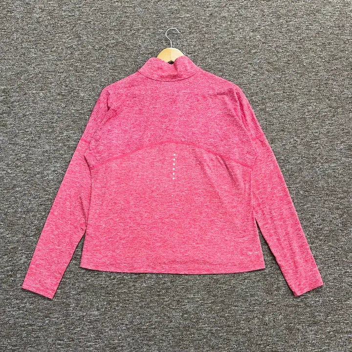 [SOLD OUT] 여성) 나이키 드라이핏 런닝 하프집업 핑크 XL
