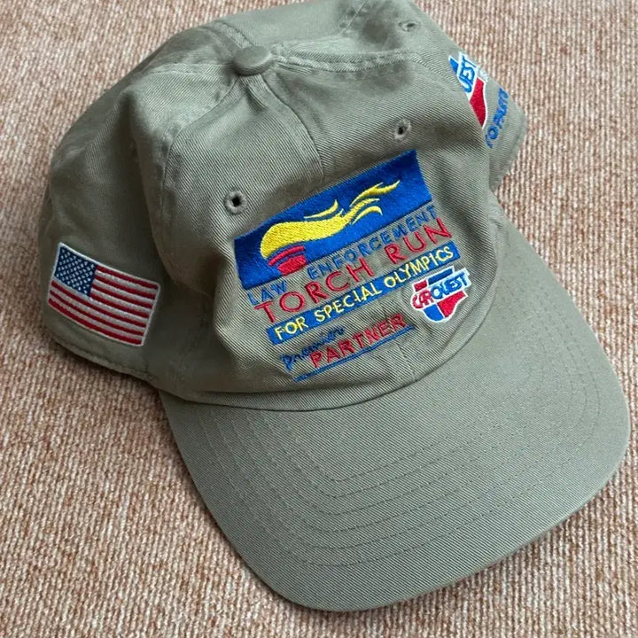[BUNJANG] Vintage Special Olympics Torch Run Baseball Cap / 빈티지 스페셜 올림픽 토치런 볼캡