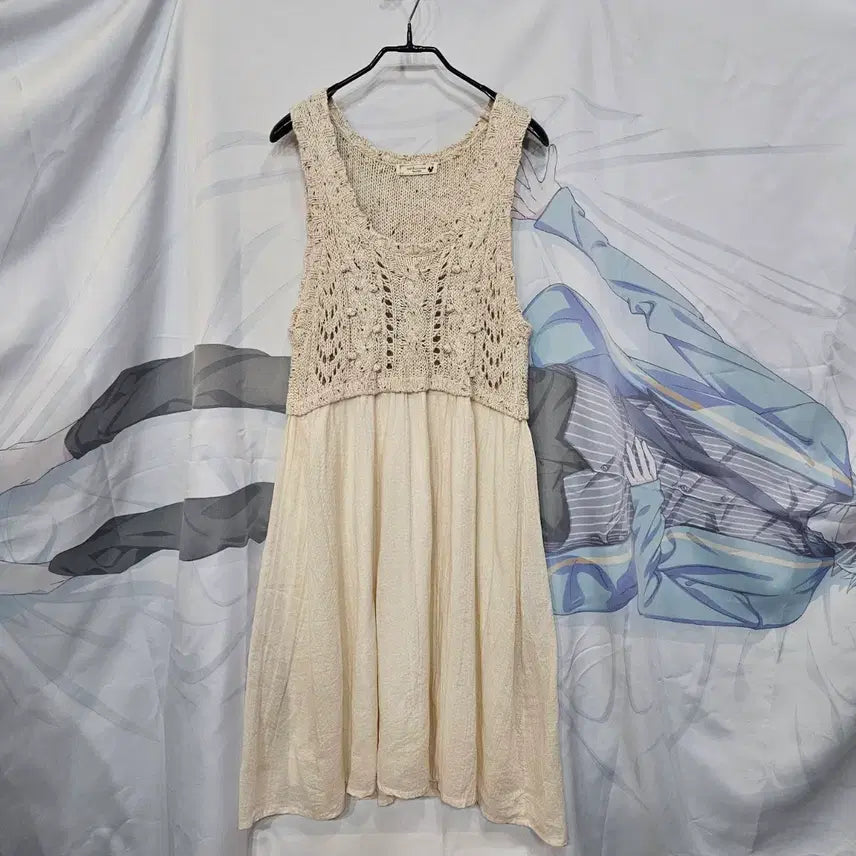 [BUNJANG] Earth Ivory Long Dress / earth 원피스
