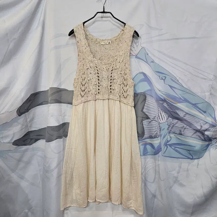 [BUNJANG] Earth Ivory Long Dress / earth 원피스