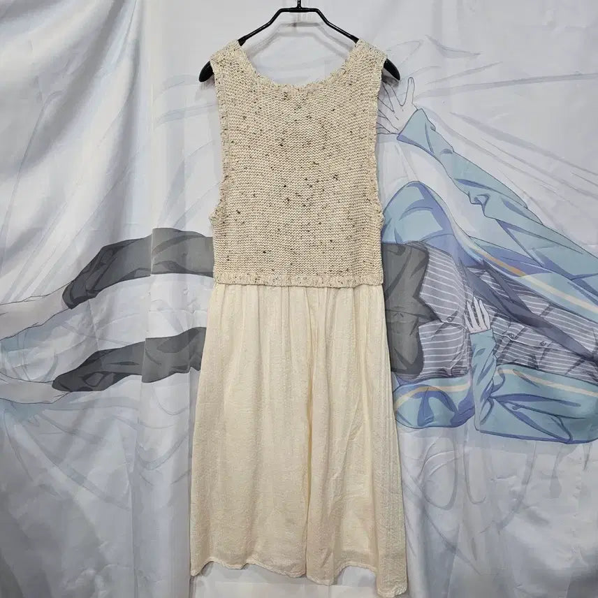 [BUNJANG] Earth Ivory Long Dress / earth 원피스