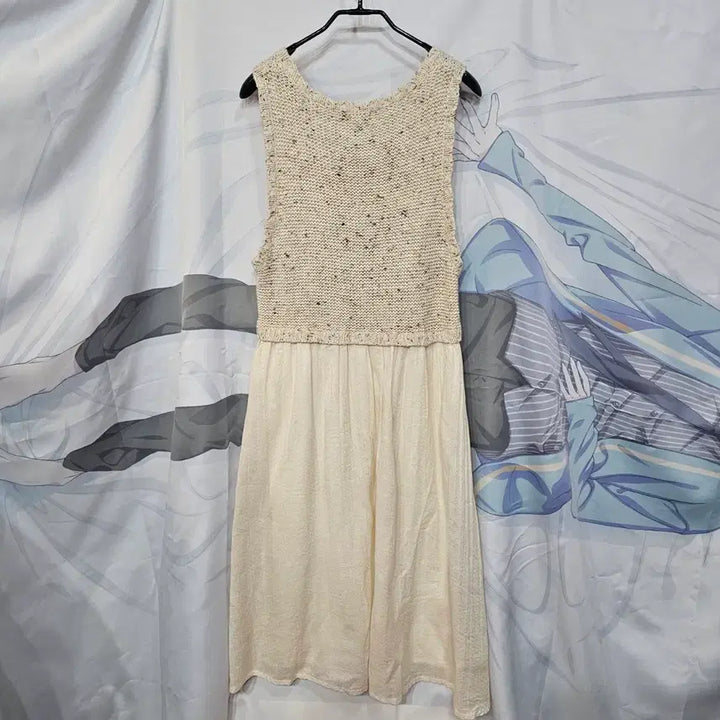 [BUNJANG] Earth Ivory Long Dress / earth 원피스