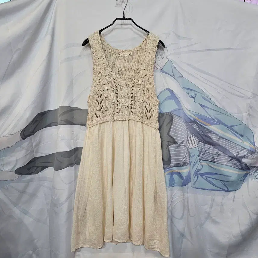 [BUNJANG] Earth Ivory Long Dress / earth 원피스