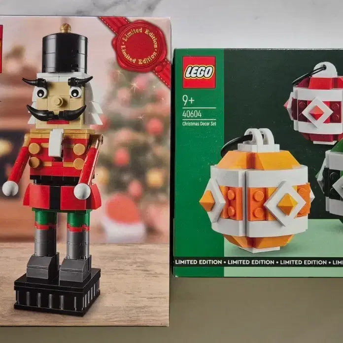 [BUNJANG] LEGO 40254 Nutcracker &amp; 40604 Christmas Decorations Set (Sealed) / 레고 40254 호두까기/40604 크리스마스 장식 미개봉 새상품 세트