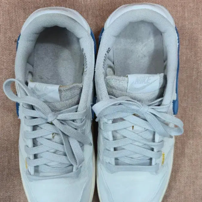 [BUNJANG] Nike Air Jordan 1 Retro Low SP Union White Canvas Sneakers / 나이키 270mm- 에어 조던 1 레트로로우 SP  유니온 화이트 캔버스