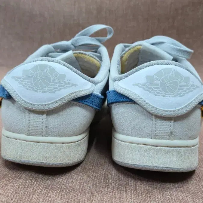 [BUNJANG] Nike Air Jordan 1 Retro Low SP Union White Canvas Sneakers / 나이키 270mm- 에어 조던 1 레트로로우 SP  유니온 화이트 캔버스