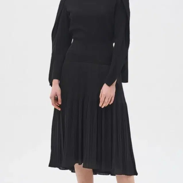 [BUNJANG] System Knit Block Dress / 시스템 니트 블록 원피스