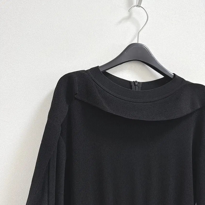 [BUNJANG] System Knit Block Dress / 시스템 니트 블록 원피스
