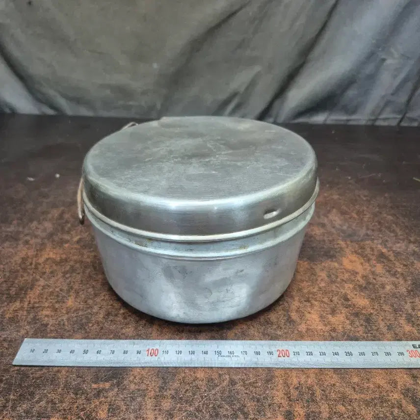 [BUNJANG] US Military Aluminum Camping Cookware Set / 1966년 미군용 알루미늄 캠핑 코펠 냄비세트