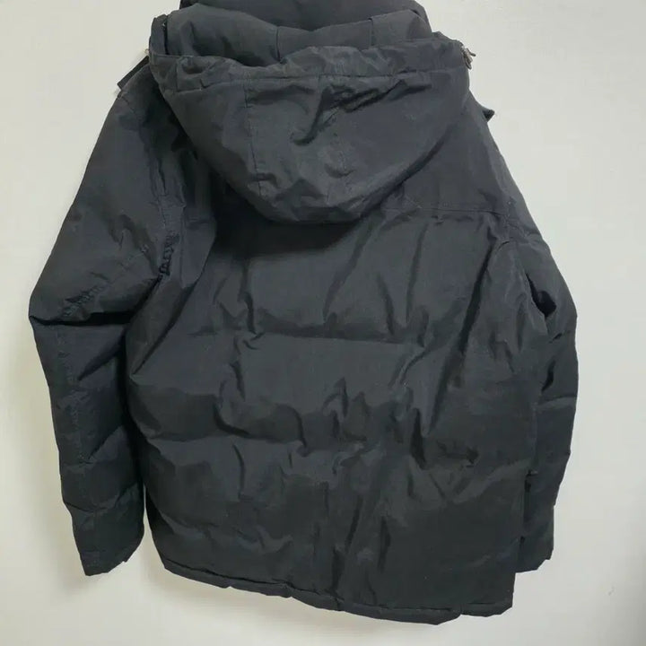 [BUNJANG] FCMM Basic Short Padded Jacket Black / [급처/L] FCMM 로고 베이직 숏패딩 블랙