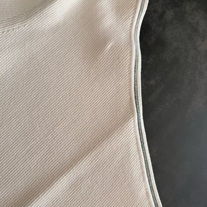 [BUNJANG] Time Knit Off-Shoulder Top / 타임 여성니트 여름 나시