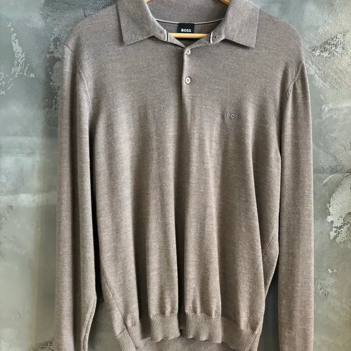 [BUNJANG] Hugo Boss Polo Knit Shirt M / 휴고 보스 카라니트 M