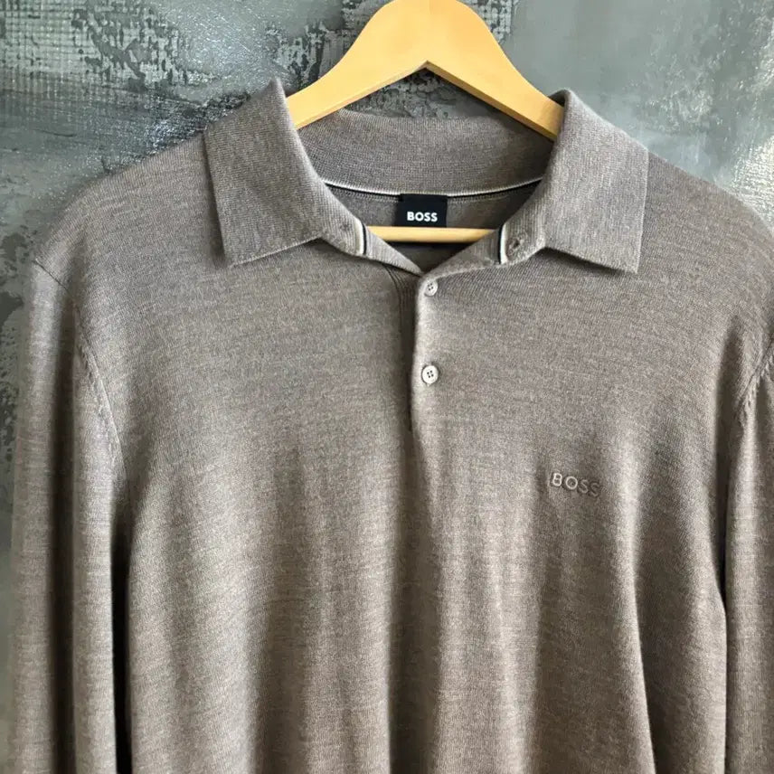 [BUNJANG] Hugo Boss Polo Knit Shirt M / 휴고 보스 카라니트 M