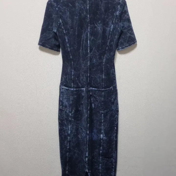 [BUNJANG] Desigual Denim Long Dress / 31104/데시구알데님 반팔 롱 원피스/별하