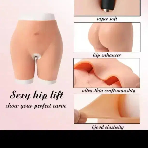 [BUNJANG] Silicone Hip-Up Pad Bikini Panty / 새상품 실리콘 힙업 패드 내장 비키니 팬티