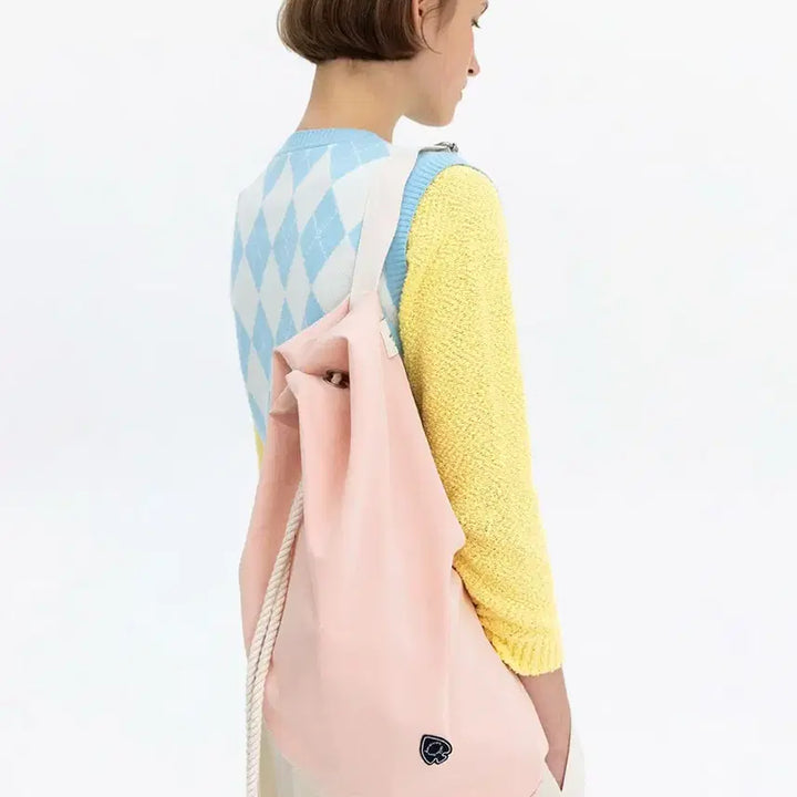 [BUNJANG] Bensimon 2-Way Shoulder Bag - Pink / 벤시몽 2-WAY SHOULDER BAG - PINK