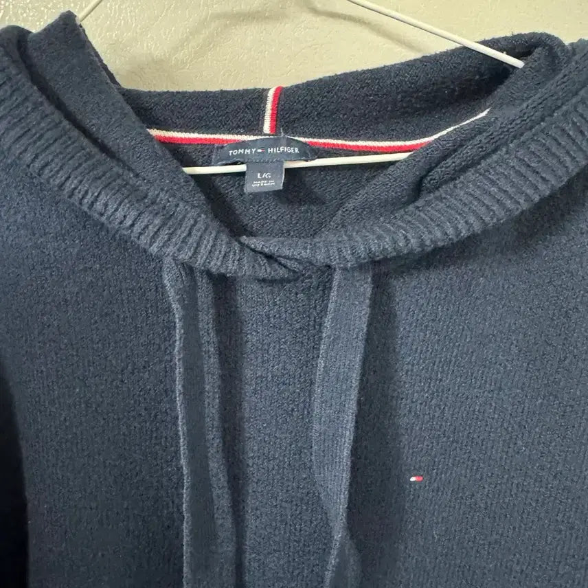 [BUNJANG] Tommy Hilfiger 105 Knit Hoodie / 타미 힐피거 105 니트 후드