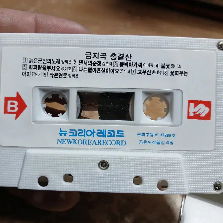 [BUNJANG] New Korea Records Compilation Cassette Tape / 뉴코리아레코드 금지곡총결산 카세트 테이프