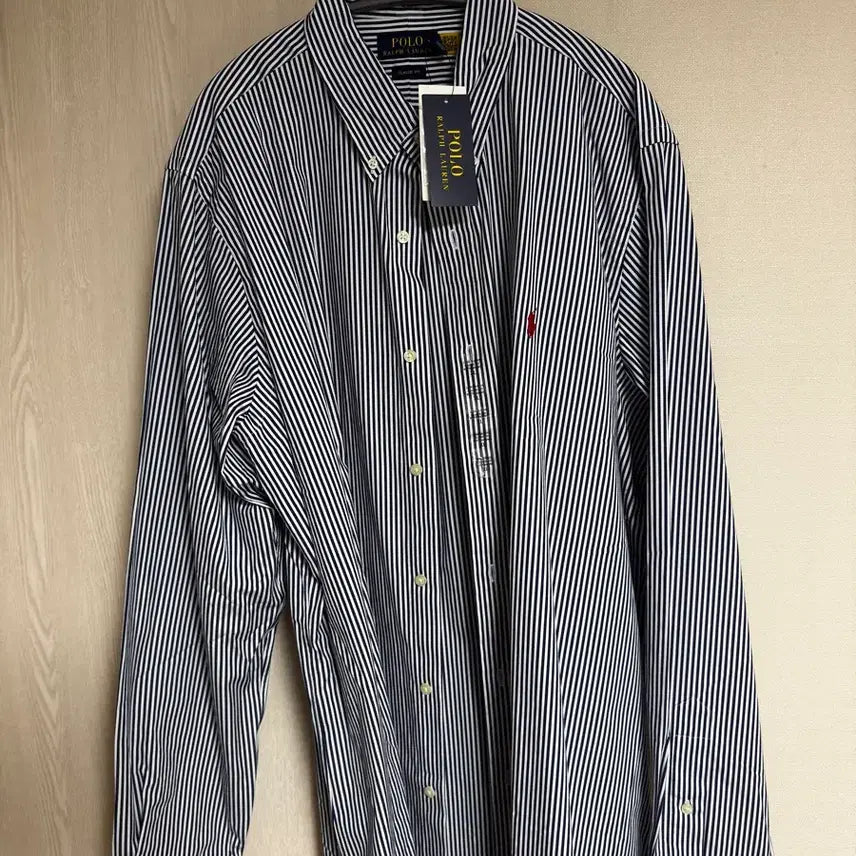 [BUNJANG] Polo Classic Fit Striped Shirt XL / 폴로 클래식핏 스트라이프셔츠 XL 새제품