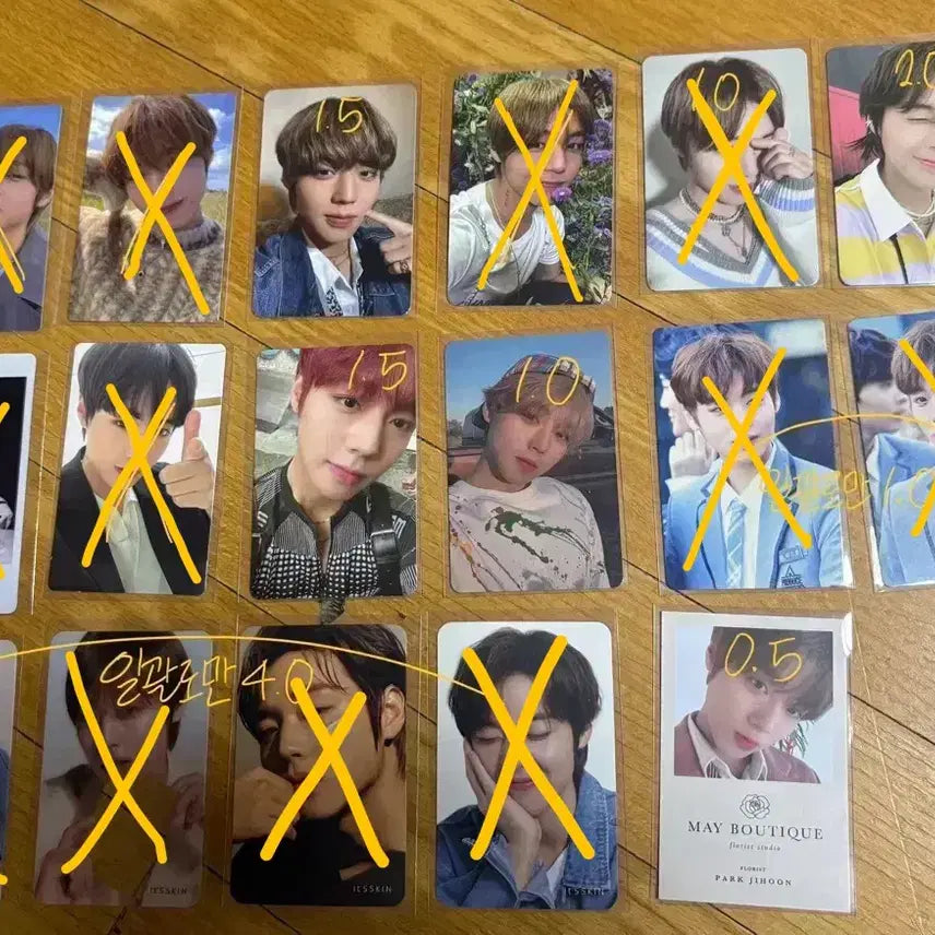 [BUNJANG] Park Jihoon Photocard / 박지훈 포카 판매