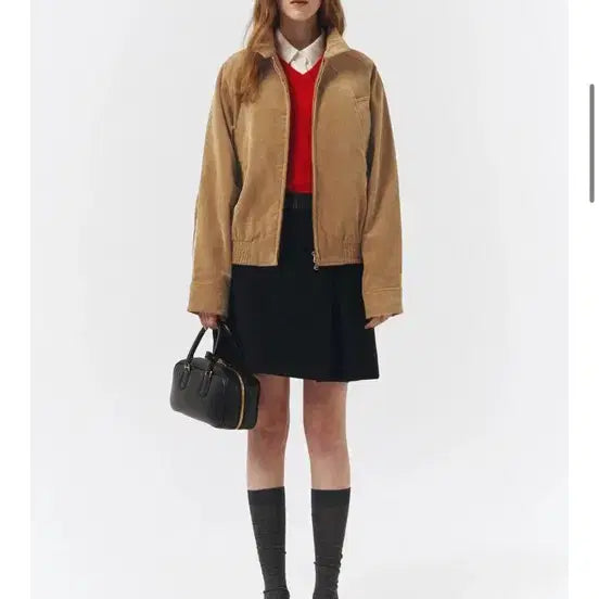 [SOLD OUT] 던스트 코듀로이 Harrington 자켓 베이지 S