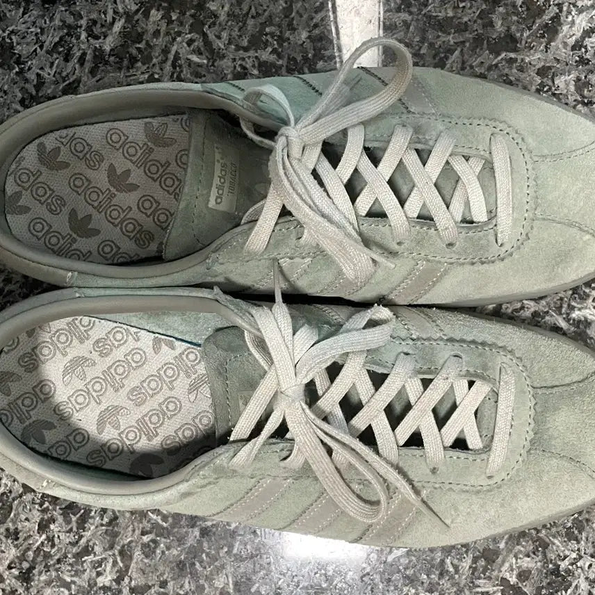 [BUNJANG] Tobaco Silver Green Pantone 235 Sneakers / 토바코 실버 그린 팬톤 라이트그린 235