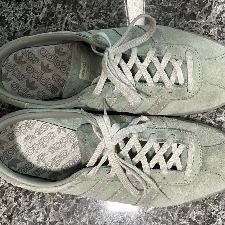 [BUNJANG] Tobaco Silver Green Pantone 235 Sneakers / 토바코 실버 그린 팬톤 라이트그린 235