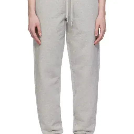 [BUNJANG] AMI Heart Logo Training Pants (Black/Gray) / 정품새상품>아미 하트 로고 트레이닝 바지 새상품 (블랙/그레이)