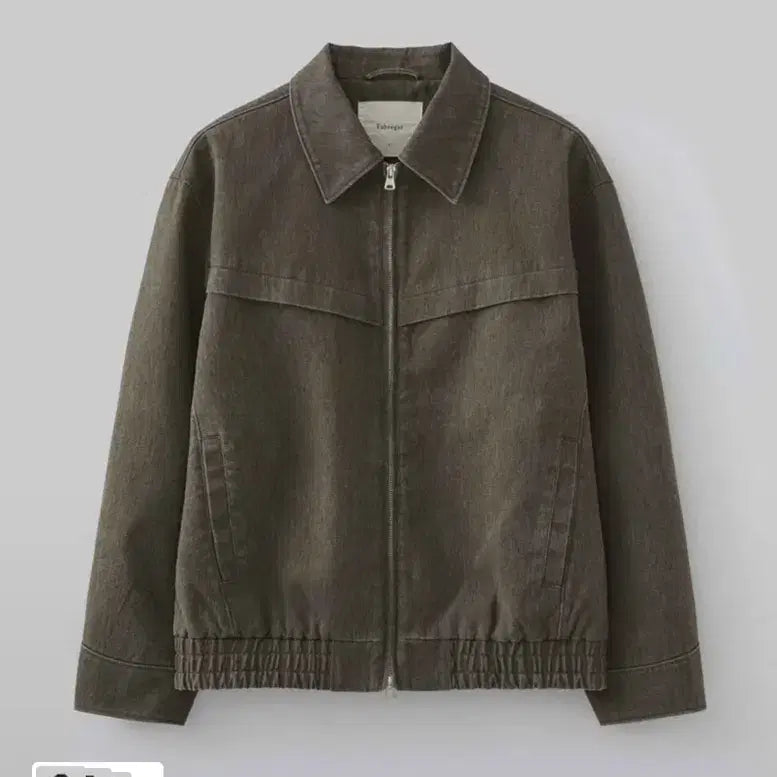 [BUNJANG] Fabrega Vernon Blouson Jacket Dark Brown / 파브레가 버논 블루종 자켓 다크 브라운