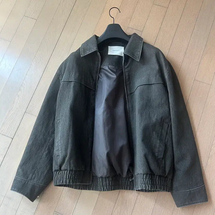 [BUNJANG] Fabrega Vernon Blouson Jacket Dark Brown / 파브레가 버논 블루종 자켓 다크 브라운