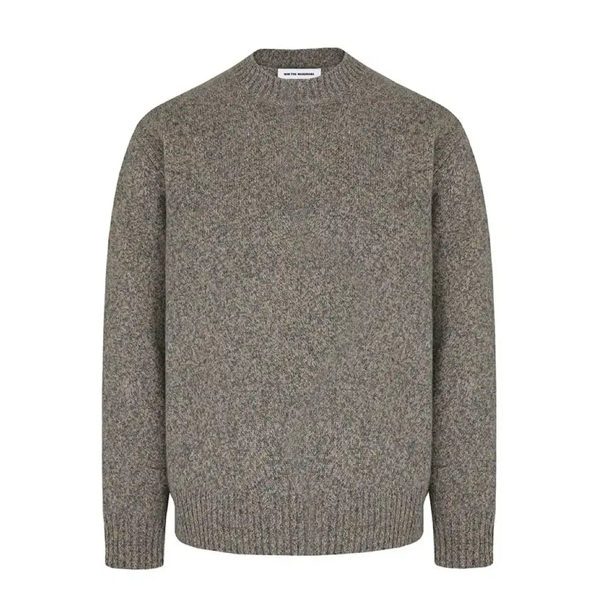 [BUNJANG] Mim The Wardrobe Oversized Merino Wool Knit Sweater / [새상품] 1) 밈더워드로브 멀티 컬러 오버사이즈 니트 멀티 베이지
