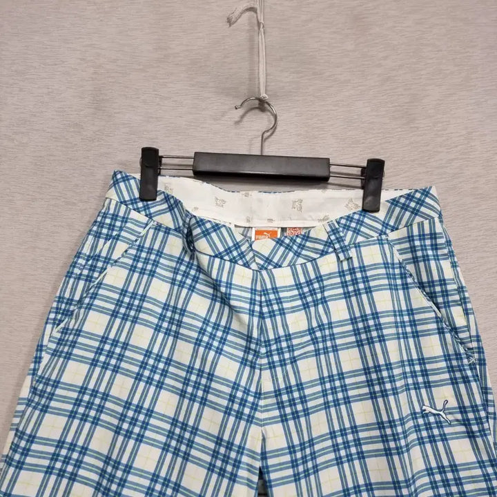 [SOLD OUT] 푸마 봄가을 체크팬츠 남34인치 ㅡ0313