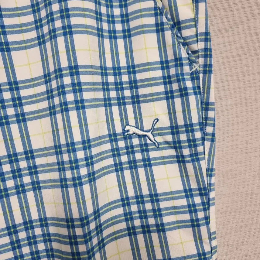 [SOLD OUT] 푸마 봄가을 체크팬츠 남34인치 ㅡ0313