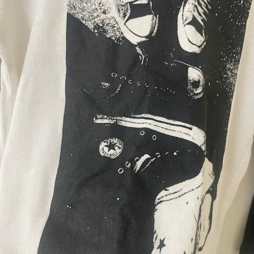 [BUNJANG] Converse Y2K Long Sleeve T-Shirt / 컨버스 Y2K 긴팔티셔츠 나트 맨투맨