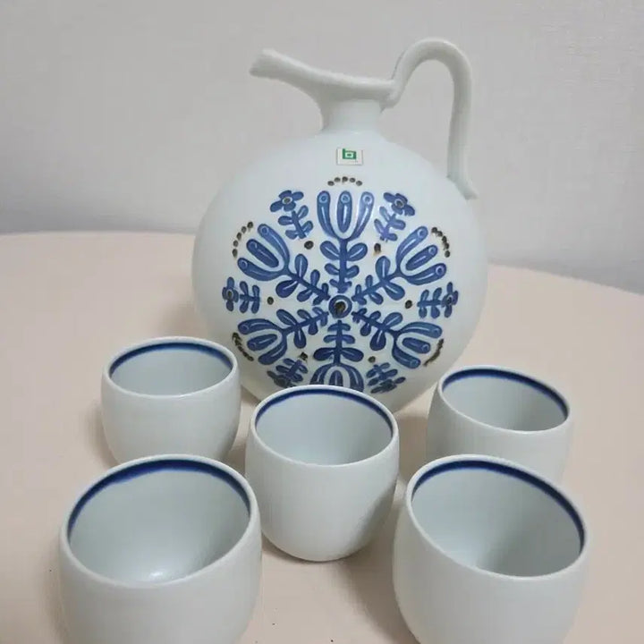 [BUNJANG] Vintage Ceramic Sake Set / 빈티지 도자기 술병 세트 (사케/정종)