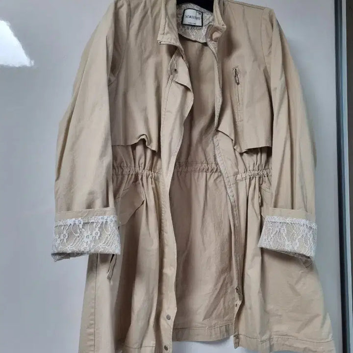 [BUNJANG] The Mode Lab Lace Yasan Jacket / 더모드랩  레이스 야상 자켓 66~77